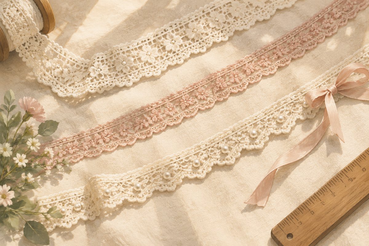 Lace trims and the metre rule